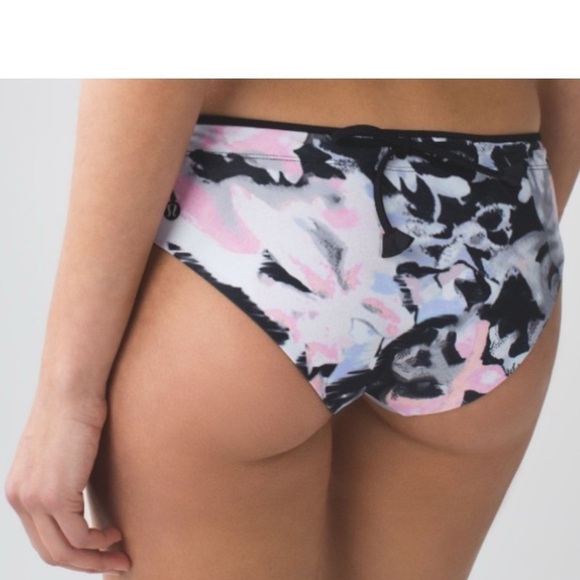 Lululemon Salty Swim Bikini 2 Piece Reversible Swim Suit 4/6 Small - Picture 12 of 12